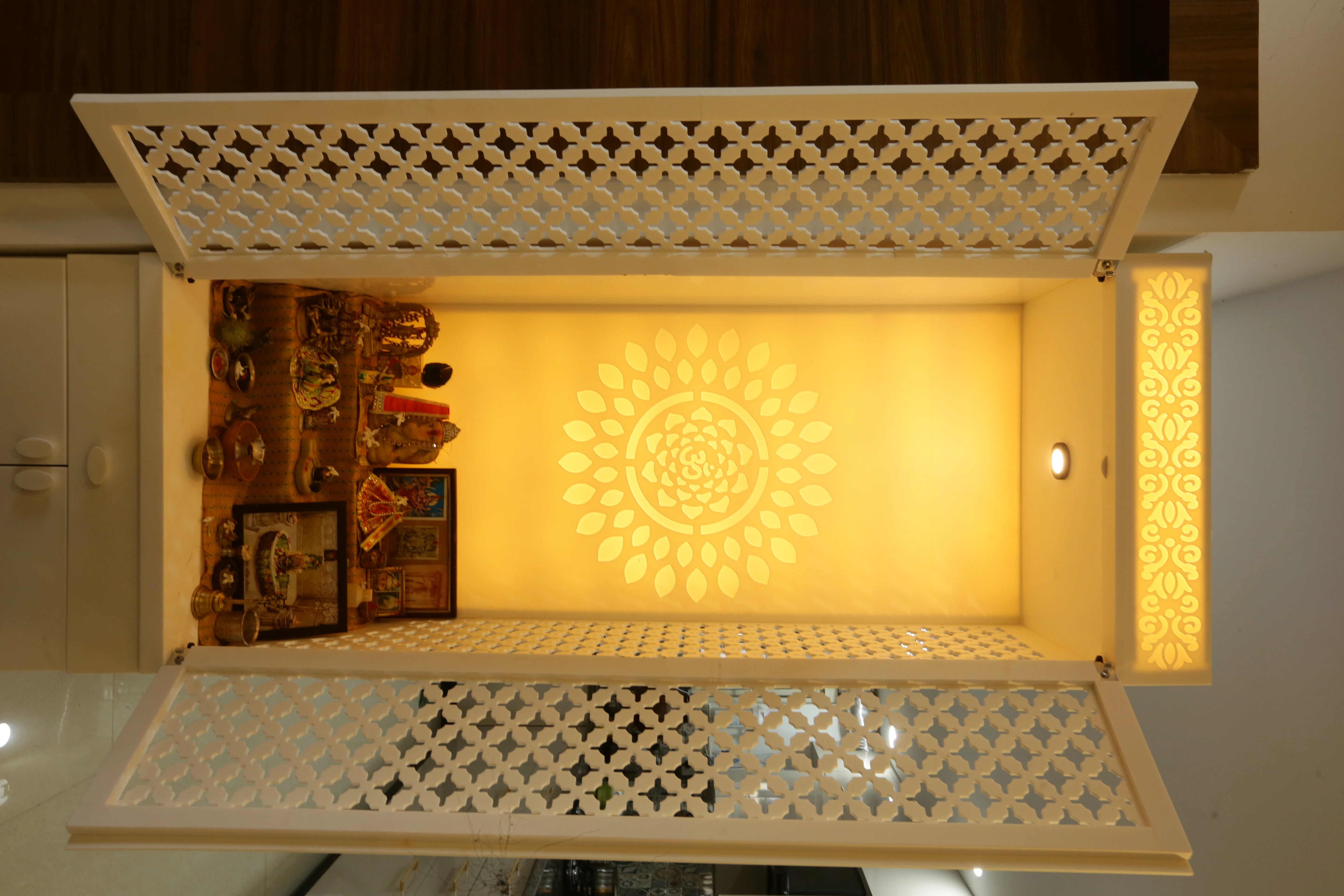 Divine Custom Pooja Room — Space 4